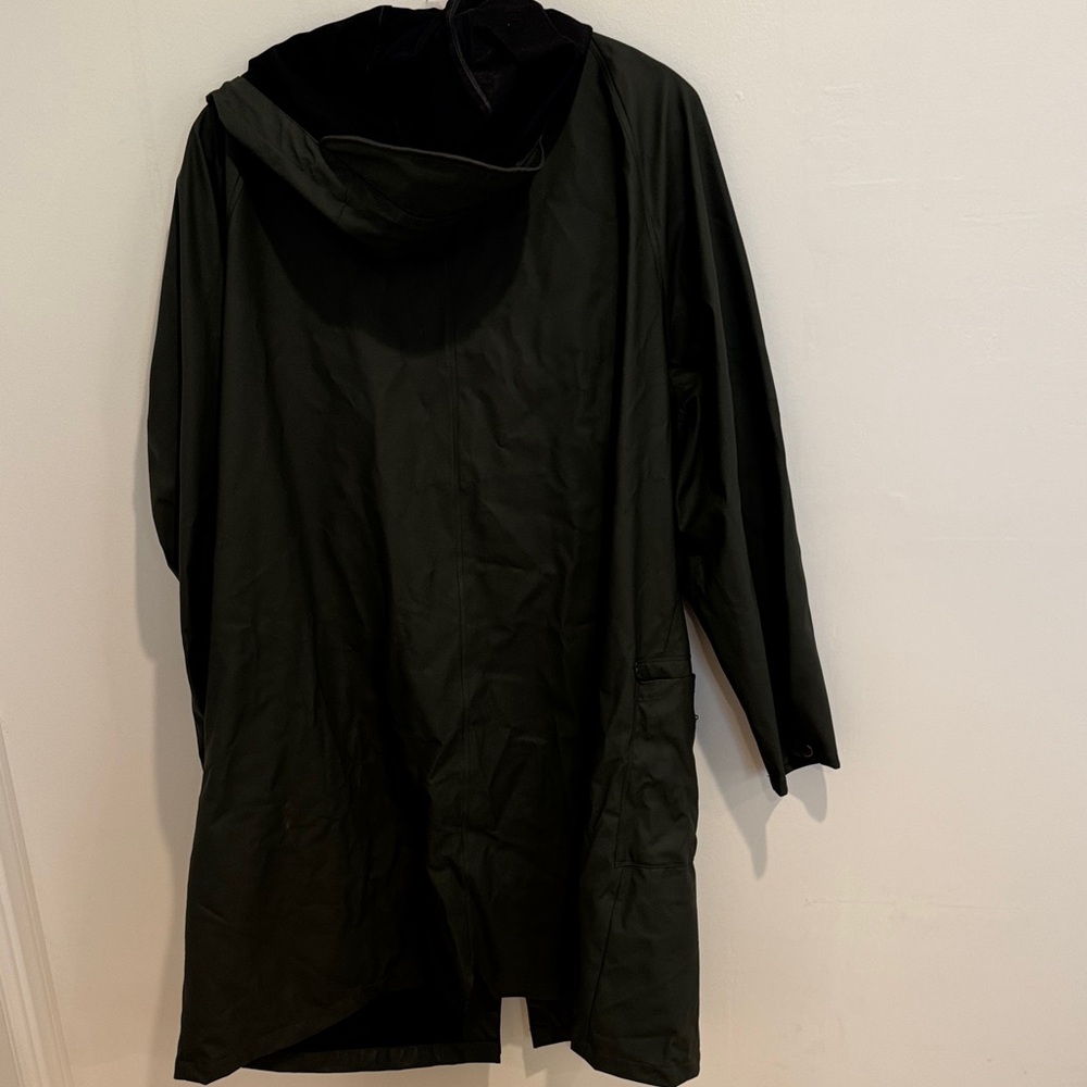 Halogen Dark Green Rain Jacket - Picture 4 of 4